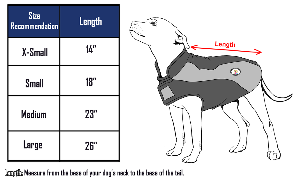 CuteNfuzzy Double Fleece Dog Coat with Reflective Stripes, Easy On, XS to L