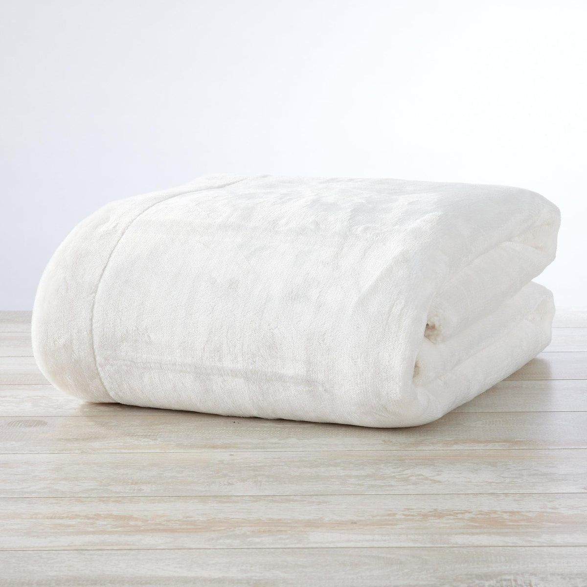 Great Bay Home Velvet Plush Sherpa Blanket, Reversible, Throw to King