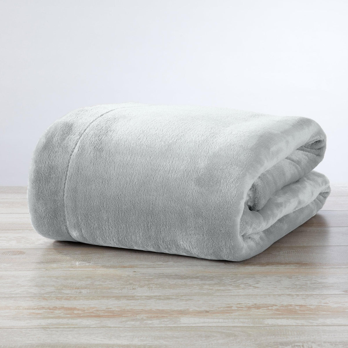Great Bay Home Velvet Plush Sherpa Blanket, Reversible, Throw to King