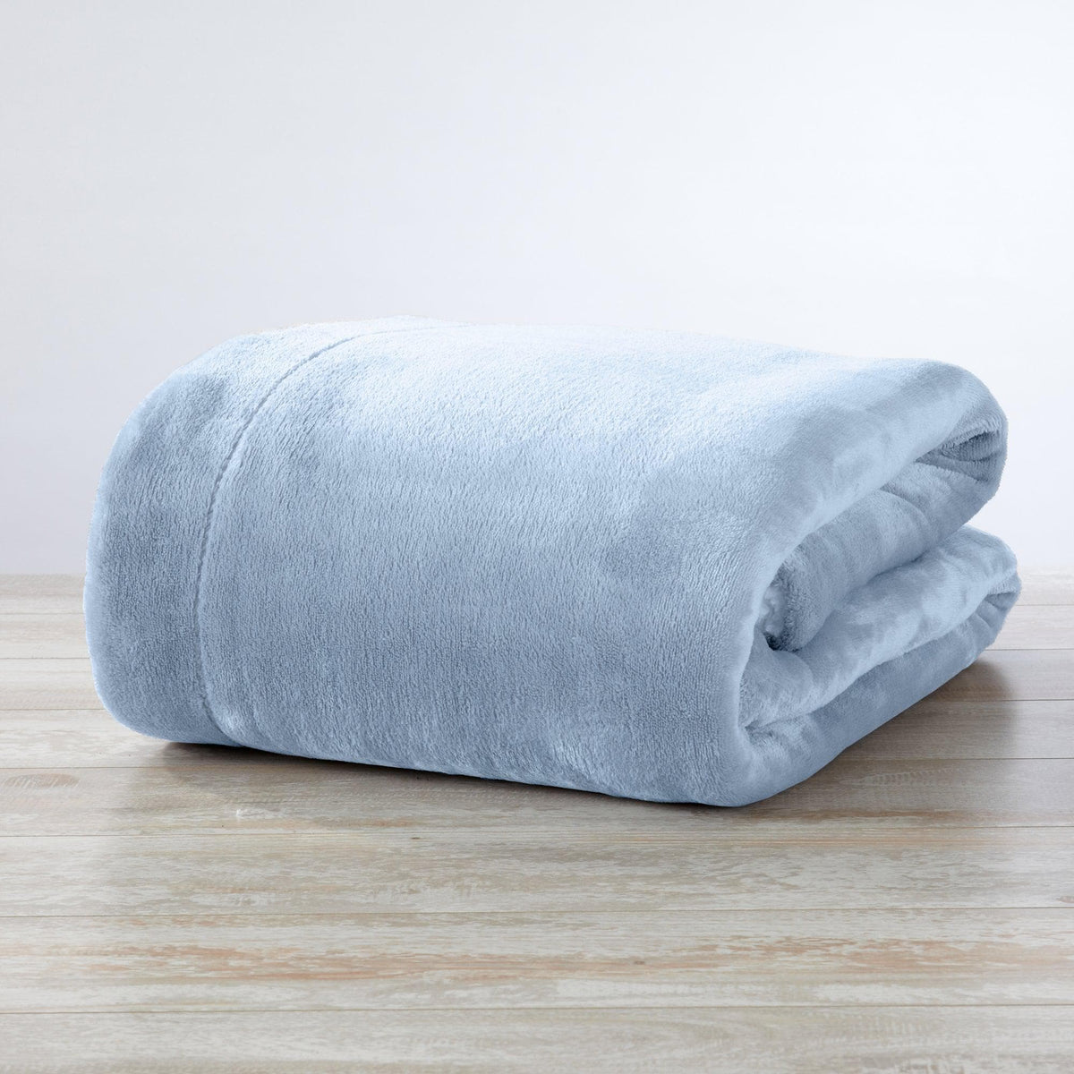 Great Bay Home Velvet Plush Sherpa Blanket, Reversible, Throw to King