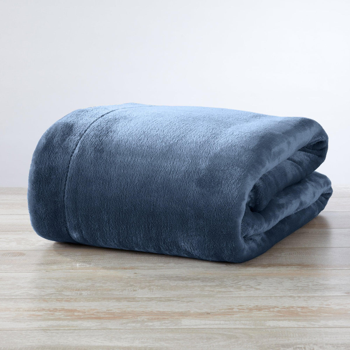 Great Bay Home Velvet Plush Sherpa Blanket, Reversible, Throw to King