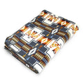 Jeffers Expression Oversized Fleece Throw Blanket, 60x84, Western & Floral Prints